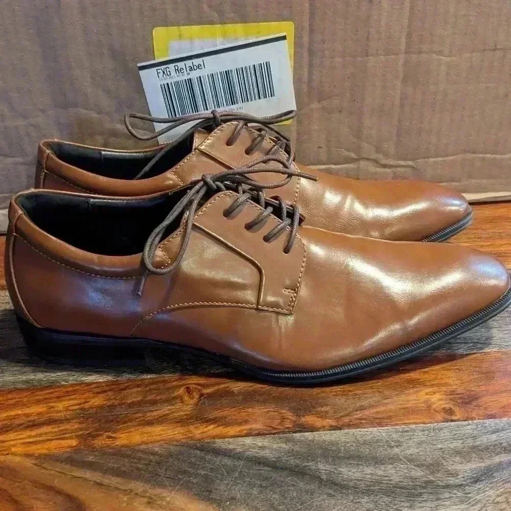 Alfani memory foam Plain Men's Toe Derbys